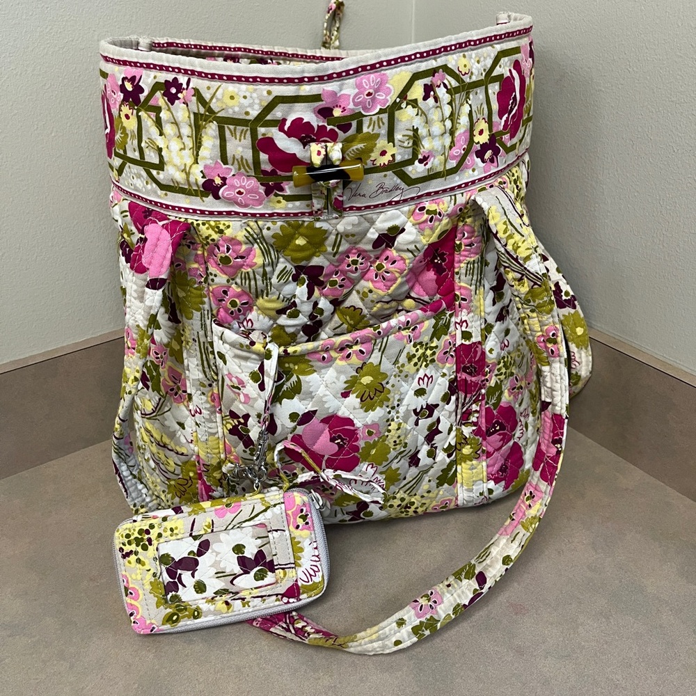 Vera Bradley Make Me Blush Tote Bag